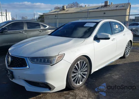2018 Acura Tlx Advance Pkg из США, поврежденный, VIN 19UUB2F72JA011929